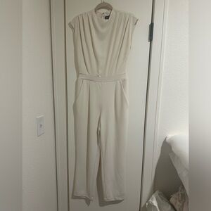 Express Ivory Jumpsuit